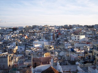 Tangier skyline